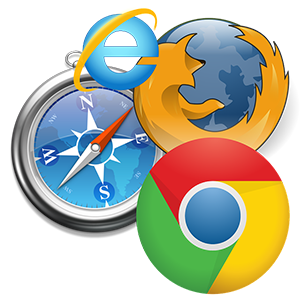 Popular Internet browsers